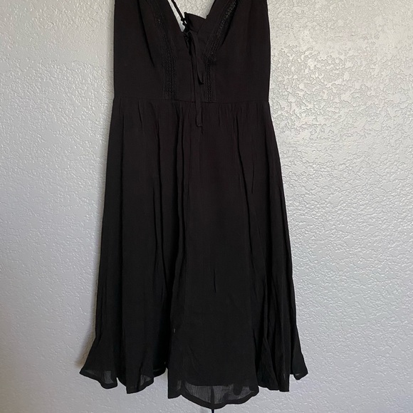 F21 Lace Up Skater Dress - Picture 2 of 4